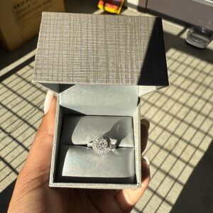 Zales 3/4CTTW RG J/I3 Engagement Ring